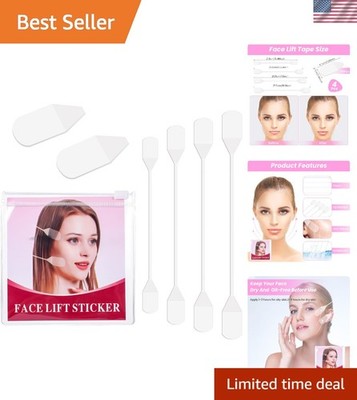 Face Lift Tape Invisible, Instant Face Tape 24Pcs Face Lift Sticker Ultra-thi...