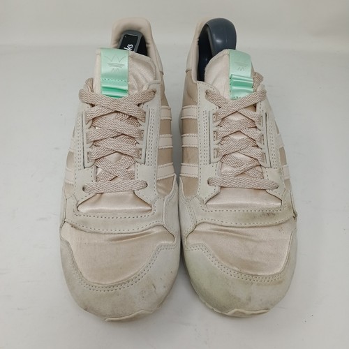 Adidas Originales Mujer ZX 500 Entrenadores Reino Unido 6 Halivo/Lino/Núcleo - Imagen 3 de 11