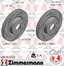 2 x ZIMMERMANN 400.3637.53 Bremsscheibe für MERCEDES-BENZ,MERCEDES-BENZ (BBDC) 2 x ZIMMERMANN 400.3637.53 Bremsscheibe für MERCEDES-BENZ,MERCEDES-BENZ (BBDC)