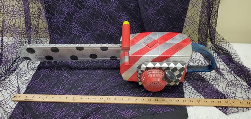 Gemmy Animated And Sound & Voice Halloween Prop Chainsaw 29" Tested Works Great - Picture 6 of 6