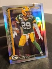 2025 Topps ✨Chrome Refractor✨#113 Xavier McKinney - Green Bay Packers 