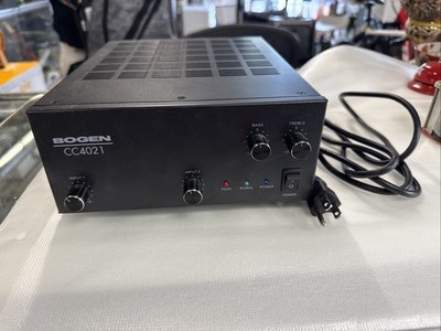 Bogen C4021 Audio Mixer Amplifier 40 Watts with Two Inputs