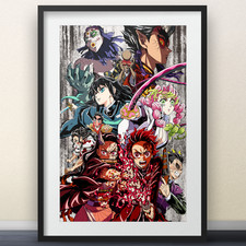 Demon Slayer Swordsmith Village Arc Promotional Art Print – 11x17"