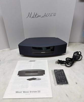 Bose Wave Music System III CD Player AM/FM Midnight Blue EXCELLENT