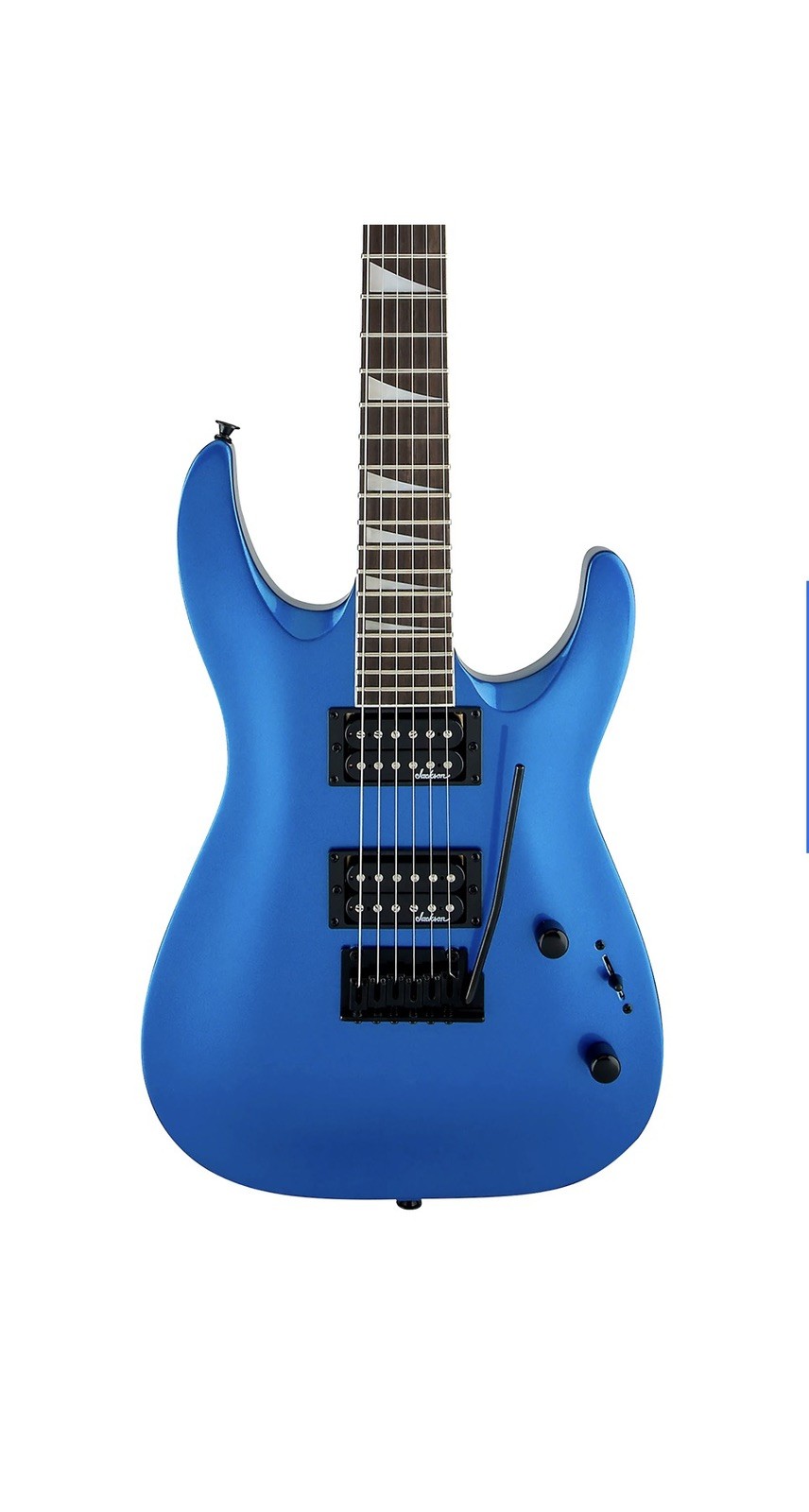 Used Jackson JS Series Dinky Arch Top JS22 DKA - Metallic Blue w/Amaranth FB