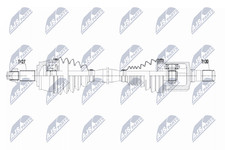 Antriebswelle Vorderachse links für FIAT JEEP 500X RENEGADE SUV VAN