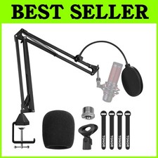 Professional Mic Stand with Universal Compatibility