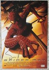SAM RAIMI SIGNED SPIDER-MAN DIRECTOR 12x18 POSTER - BECKETT COA