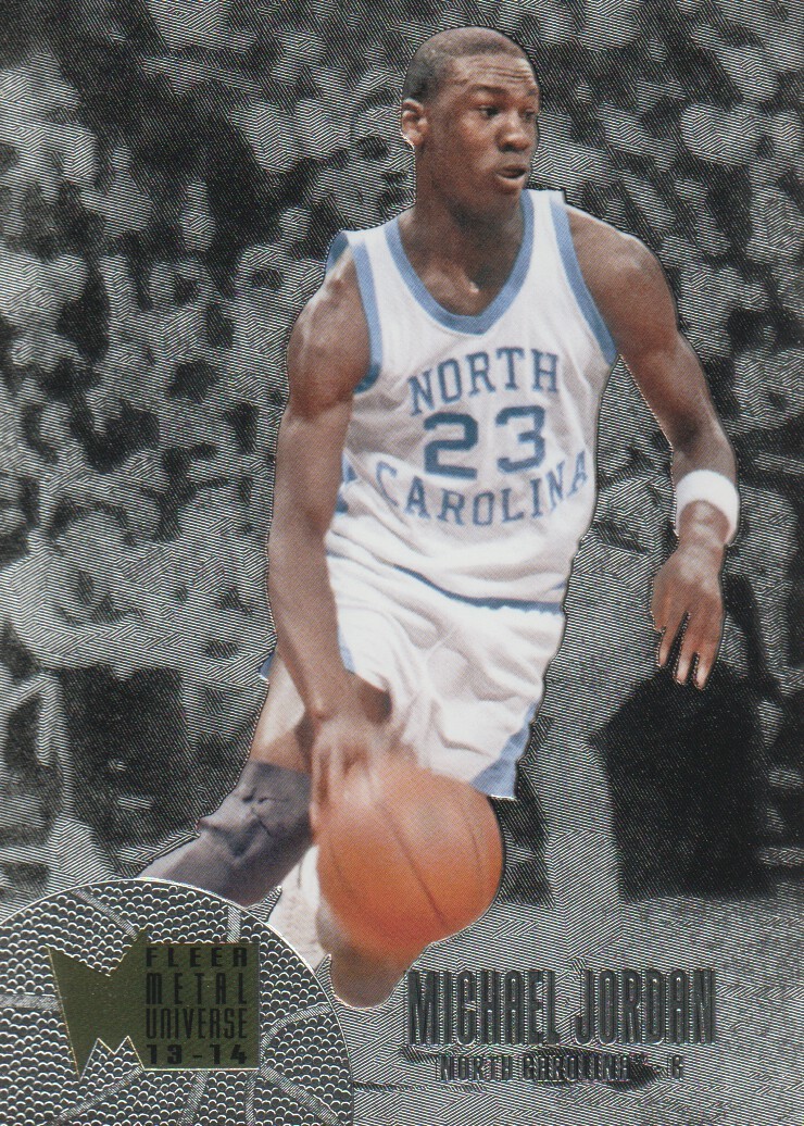 2013-14 Fleer Retro '95-96 Metal Universe #240 Michael Jordan - NM
