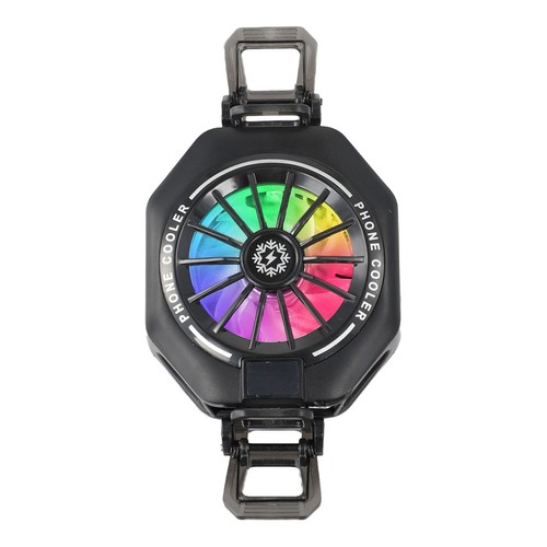 Refroidisseur Téléphone Portable Efficace avec Lumières RGB Compatible avec T