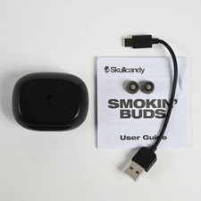 Skullcandy Smokin' Buds In-Ear Wireless Bluetooth Earbuds - Black - Grade A