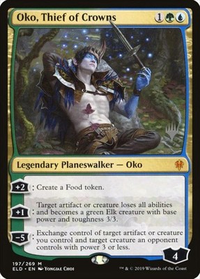 Oko, Dieb der Kronen (197p) - Planeswalker gestempelt