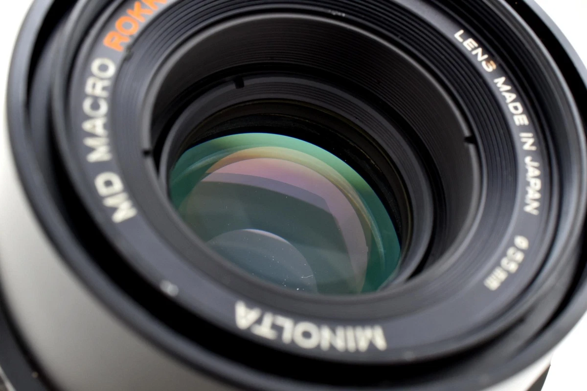 Minolta f/3.5 Camera Lenses 100mm Focal for sale | eBay