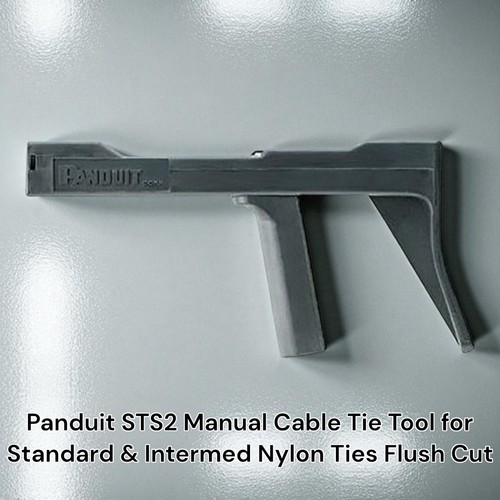 Panduit STS2 Manual Cable Tie Tool for Standard & Intermed Nylon Ties Flush Cut - 第 1/4 張圖片