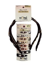 Sc nci 2 Pcs Headbands  8 Pcs Snap Clips hair accessories.