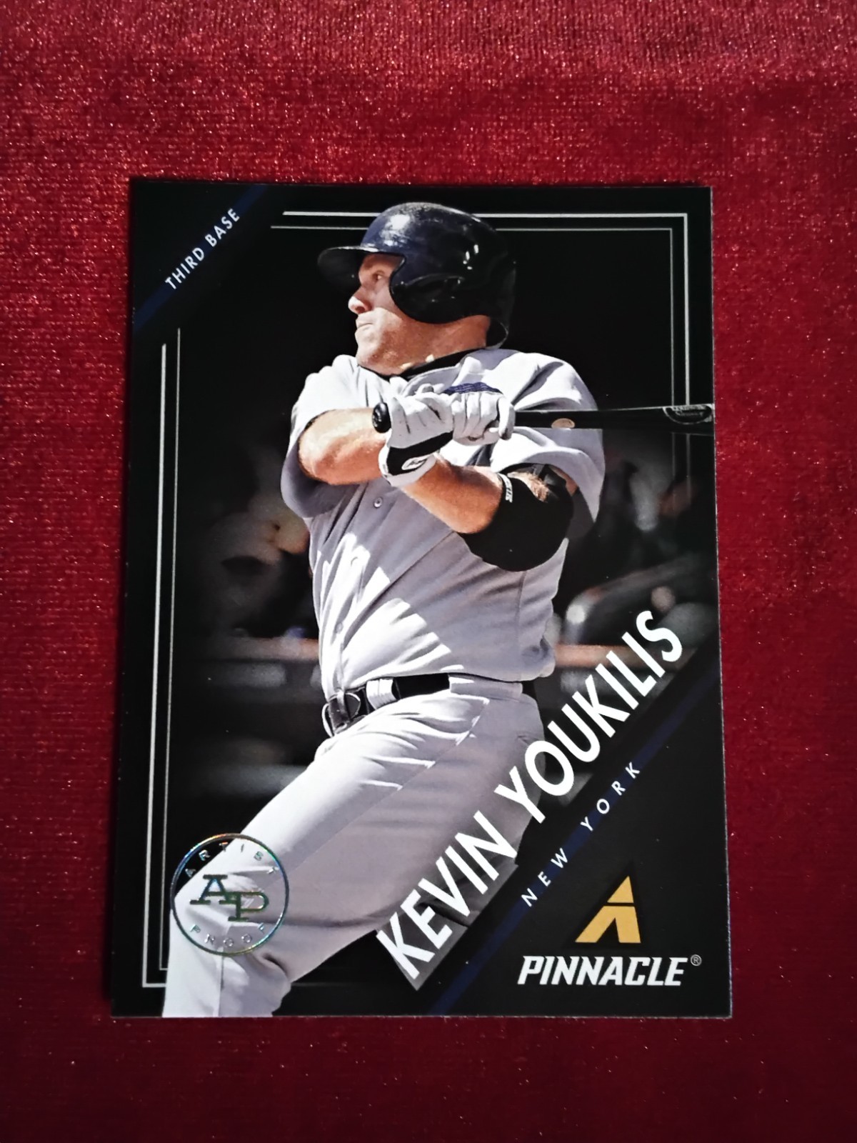2013 Pinnacle - Artist Proof SP #15 - Kevin Youkilis ⚾️ New York Yankees 