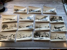 ORIGINAL VINTAGE PHOTO LOT - WWII AIRCRAFT