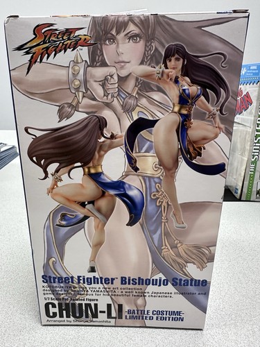 Kotobukiya Street Fighter Chun Li Battle Costume Limited edition Bishoujo Statue - Bild 3 von 5