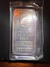 Engelhard .999+ Fine 10oz Silver Bar "C" Prefix  Ser # C590869