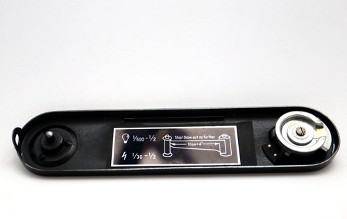 595 YASHICA YE Repainted Black Rangefinder *N MINT* Super rokkor 50/2.8 "RARE" - Picture 15 of 21