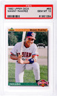 1992 Upper Deck Manny Ramirez #63 PSA 10 Rookie RC