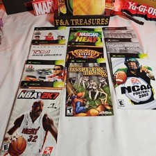 Lot of 10 Xbox Game MANUAL ONLY  3 Inserts 2 Manuals Are French Version