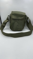 Reebok Olive Green Crossbody Bag with Adjustable Strap and multiple pockets