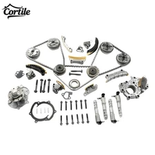 For Chevy GMC Acadia CADILLAC CTS 3.0 3.6L TIMING CHAIN KIT OIL WATER PUMP w/VVT