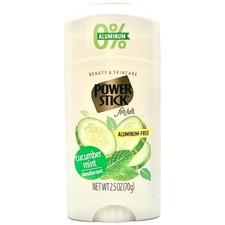 Power Stick For Her Cucumber Mint Aluminum-Free Deodorant, 2.5oz.