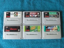 SUPER NINTENDO / SNES GAME BUNDLE x 6