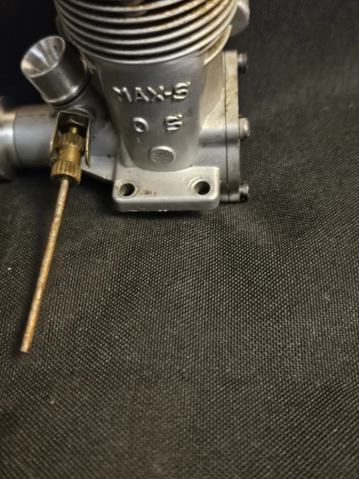 Really Nice OS Max S .35 Two Stroke Nitro RC Airplane Engine- Great Compression - Image 4 of 4