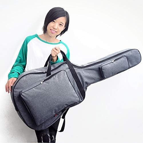 'Jumbo Gitarre Gigbag Verdickung und Wasserdicht 42'' 43'' Akustik Grau - Bild 5 von 6
