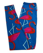 LuLaRoe Leggings OS One Size Unicorn Animal Tropical FLAMINGO Colorful FAST Ship
