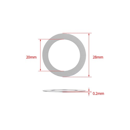 0.1mm - 0.5mm Unterlegscheiben Flache Präzisionsdichtung Edelstahl DIN 988-- - Picture 174 of 209