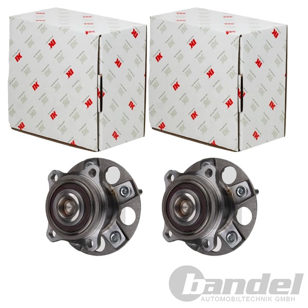 2X NK RADLAGER-SATZ Hinten Passend FÜR Mitsubishi Grandis Links+Rechts | 763027-image