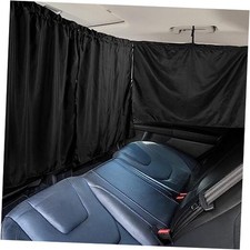 Set of 3 Car Window Shades - 95 Light Blocking Sunshades, 1 3pcs Curtain Set
