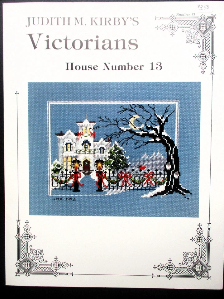 JUDITH KIRBY Victorian House No 13 Christmas Counted Cross Stitch Kit - Image 3 of 3