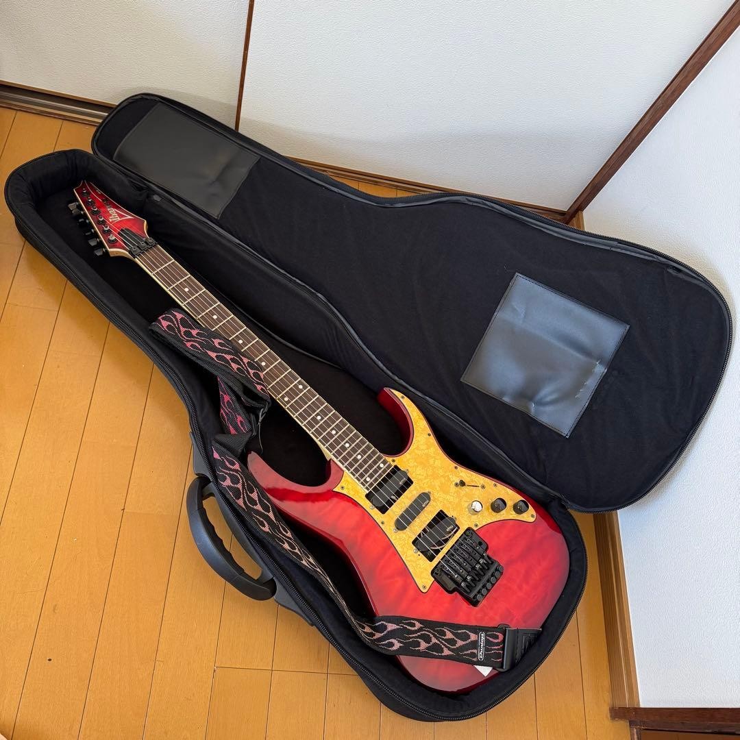 Ibanez RG Series Red Electric Guitar Ibanez RG350QM | eBay