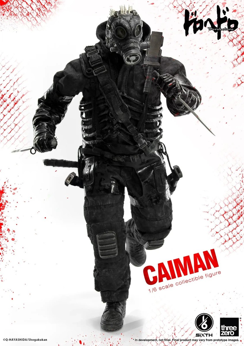 その他 Threezero Dorohedoro Caiman 3Z05600W0 Threezero 3Z05600W0 Orohedoro Caiman 1/6 Scale Action Figure