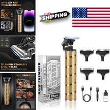 Versatile Beard and Hair Trimmer with Three Guide Combs for Ultimate Styling