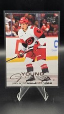 2025 Upper Deck Series 2 Joel Nystrom Young Guns #482 RC Hurricanes