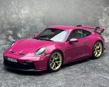 NOREV 1/18 Porsche 911 992 GT3 2021 Sternrubin Neo Diecast Car Model 187381