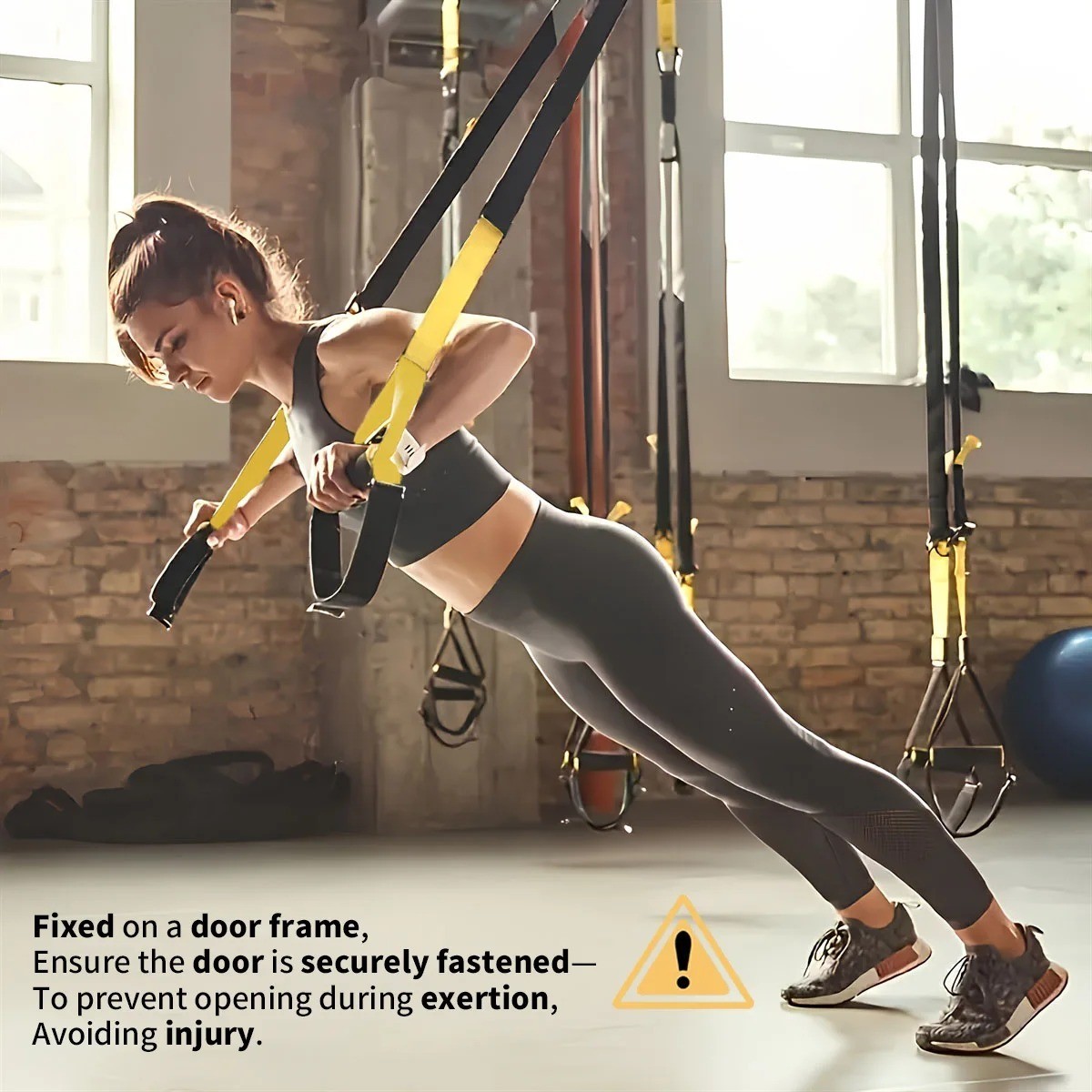Home Gym Suspension Resistance Strength Training Fitness Str