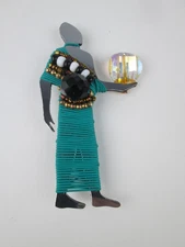 Vintage Liztech 1988 EGYPTIAN LIGHT BEARER 3" Brooch Pin