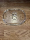 PYREX Corning Ware Glass Oval Replacement Lid DC 1 1/2 C Clear DC 1.5 C
