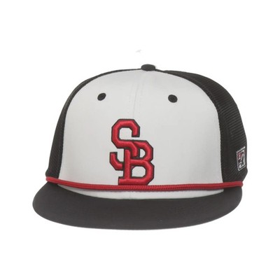 The Game, Baseball-Mütze, Größe: ONE SIZE, Schwarz/Weiß/Rot #n7m