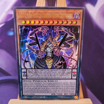 D/D/D/D Super-Dimensional Sovereign Emperor Zero Paradox BLMR-DE046 Ultra Rare