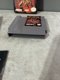 Swords and Serpents (Nintendo NES, 1990) Complete CIB Box Manual Poster Insert