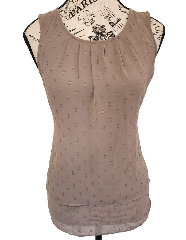 APT. 9 brown blouse- size M