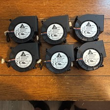 Lot of 6 Delta BFB1012UH 12V DC Brushless Blower Cooling Fans SPS 3620930111